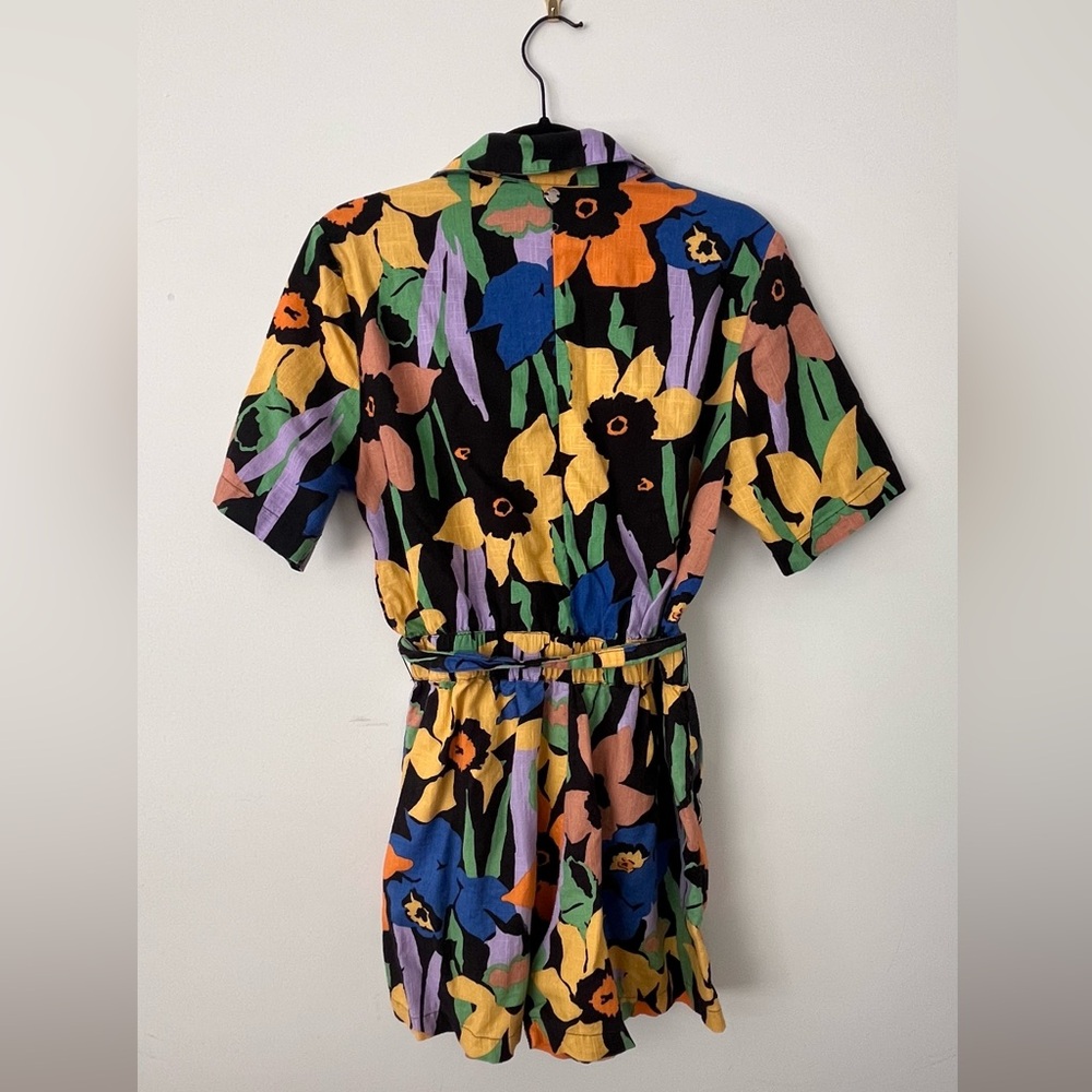 Roxy Multicolor Floral Romper - image 3